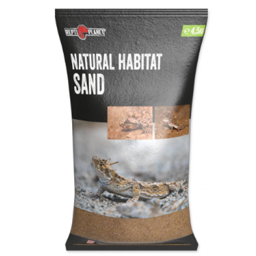 REPTI PLANET Substrate Sand Orange 4,5 kg – natūralus oranžinis smėlis terariumams